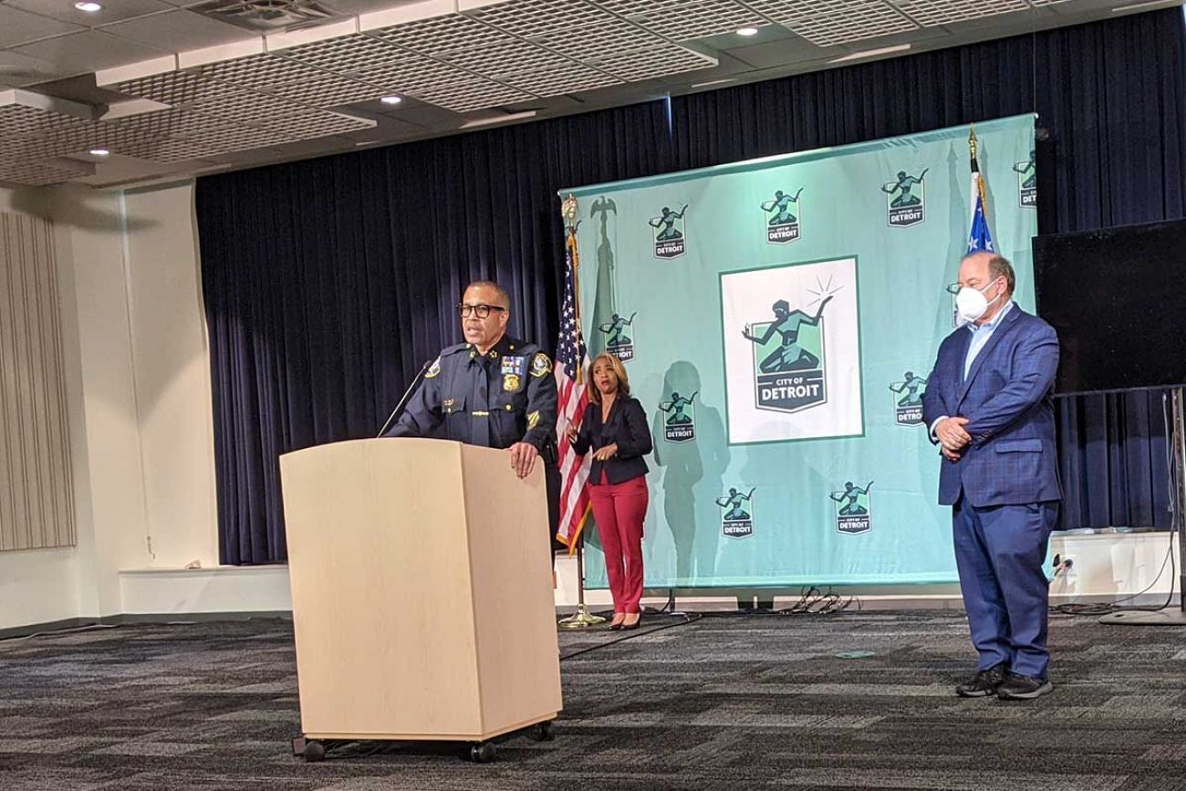 Detroit Police Chief James Craig