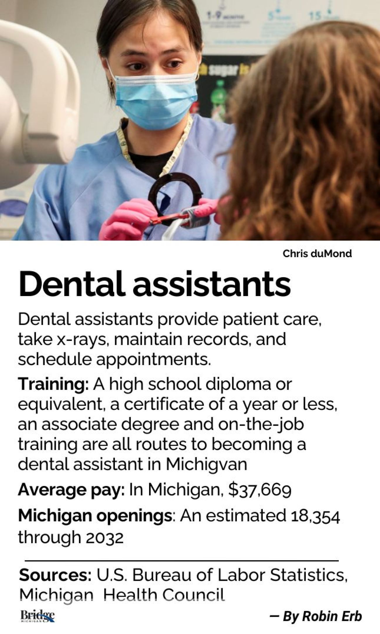 information about being a dental assistant