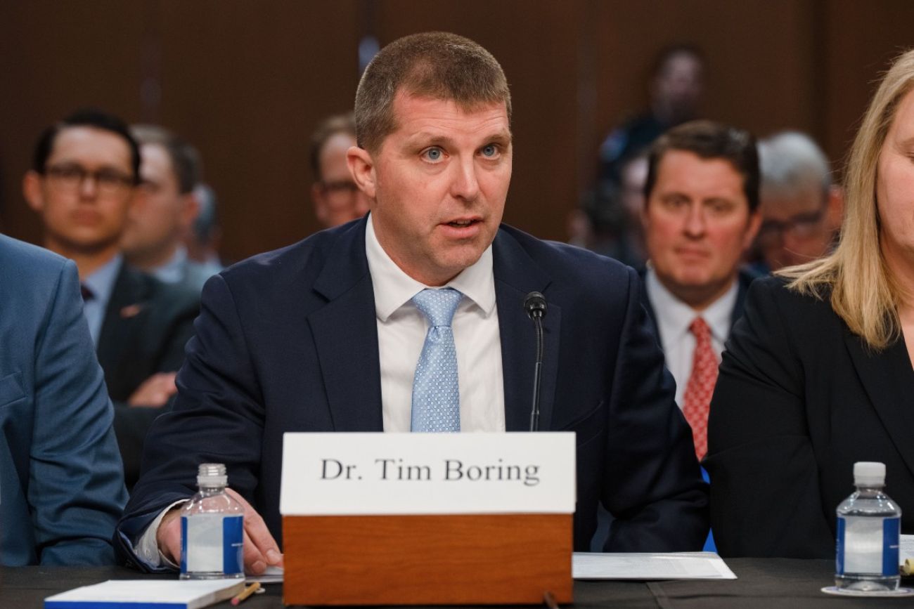 Tim Boring testifies before Congress