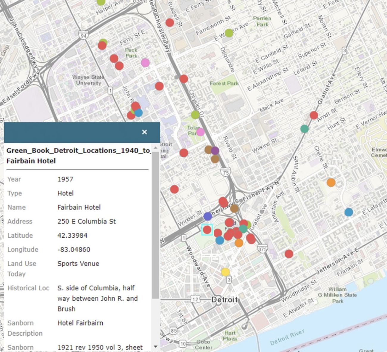 A screenshot of a map.