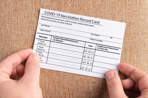 vaccine card