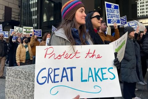 Protesters demonstrate 