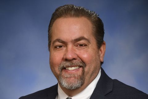 State Rep. Dave Prestin, R-Cedar River, headshot.