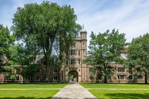 The University of Michigan building 