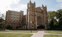 University of Michigan Library from the court yard